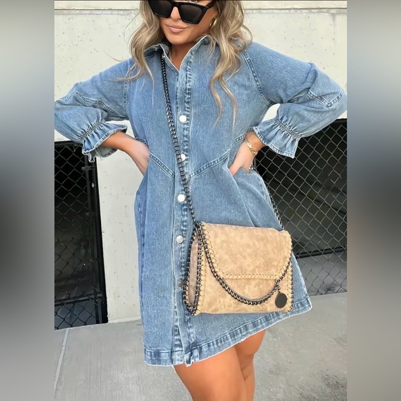 Dresses & Skirts - Stylish Denim Dress